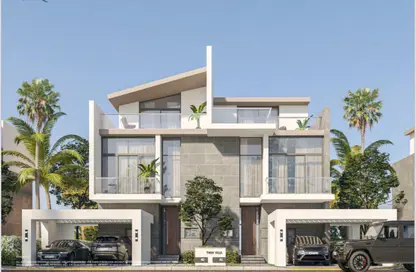 Villa - 5 Bedrooms - 6 Bathrooms for sale in Saada Compound - New Cairo City - Cairo
