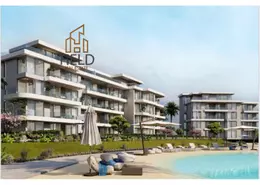 Chalet - 2 Bedrooms - 2 Bathrooms for sale in Hyde Park North - Ras Al Hekma - North Coast