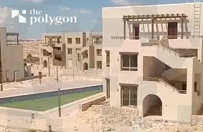 شاليه - 3 غرف نوم - 3 حمامات للبيع في هاسيندا ويست - راس الحكمة - الساحل الشمالي