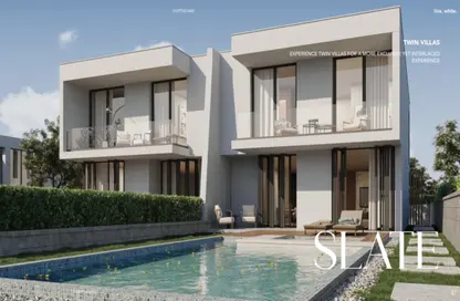 Townhouse - 2 Bedrooms - 3 Bathrooms for sale in Direction White - Ras Al Hekma - North Coast