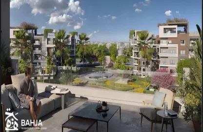 Apartment - 1 Bedroom - 2 Bathrooms for sale in Bahja - Sheikh Zayed Compounds - Sheikh Zayed City - Giza