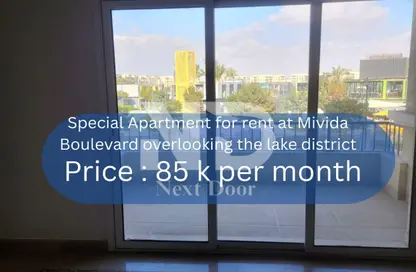Apartment - 3 Bedrooms - 4 Bathrooms for rent in Mivida - 5th Settlement Compounds - The 5th Settlement - New Cairo City - Cairo