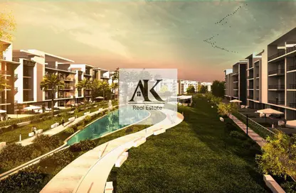 شقق فندقية - غرفة نوم - 1 حمام للبيع في مون ريزيدنس - فيفث سكوير - التجمع الخامس - مدينة القاهرة الجديدة - القاهرة