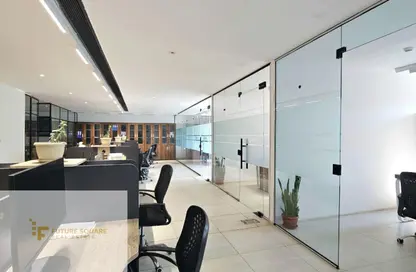 Office Space - Studio - 4 Bathrooms for rent in V90 - North Teseen St. - The 5th Settlement - New Cairo City - Cairo