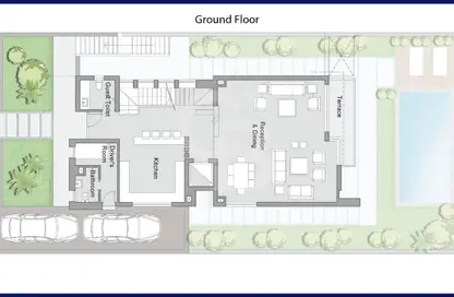 Villa - 4 Bedrooms - 7 Bathrooms for sale in Palm Hills - Alexandria Compounds - Alexandria