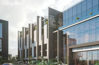 Office Space - Studio - 1 Bathroom for sale in Hyde Park Business District Mall - South Teseen St. - The 5th Settlement - New Cairo City - Cairo