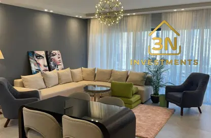 Apartment - 2 Bedrooms - 2 Bathrooms for rent in Lake View - 5th Settlement Compounds - The 5th Settlement - New Cairo City - Cairo