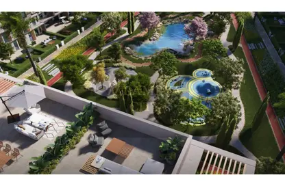 Apartment - 3 Bedrooms - 3 Bathrooms for sale in Cattleya - 5th Settlement Compounds - The 5th Settlement - New Cairo City - Cairo