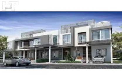 Townhouse - 3 Bedrooms - 4 Bathrooms for sale in Palm Hills WoodVille - Al Wahat Road - 6 October City - Giza
