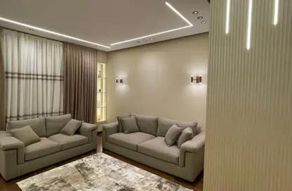 Apartment - 1 Bedroom - 1 Bathroom for rent in Palm Hills Village Gate - South Investors Area - New Cairo City - Cairo