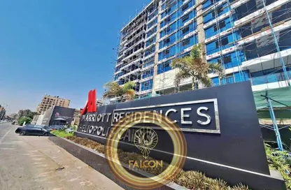 Hotel Apartment - 3 Bedrooms - 2 Bathrooms for sale in Marriott Residence Heliopolis - Almazah - Heliopolis - Masr El Gedida - Cairo