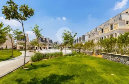 Townhouse - 4 Bedrooms - 4 Bathrooms for sale in Mountain View Chill Out Park - Northern Expansions - 6 October City - Giza