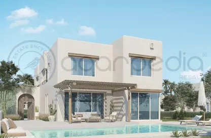 (بنتهاوس  (روف - 3 غرف نوم - 3 حمامات للبيع في هاسيندا وترز - قسم الضبعة - الساحل الشمالي