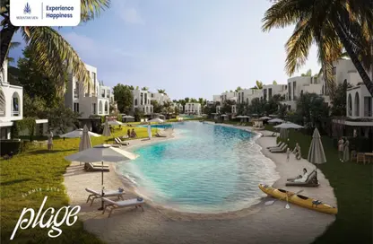 Chalet - 2 Bedrooms - 2 Bathrooms for sale in Marassi - Sidi Abdel Rahman - North Coast