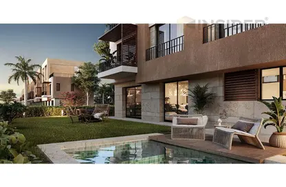 Apartment - 2 Bedrooms - 2 Bathrooms for sale in Avelin - North Investors Area - New Cairo City - Cairo