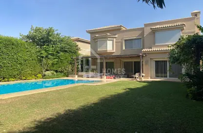 Villa - 5 Bedrooms - 7 Bathrooms for rent in Palm Hills October - Cairo Alexandria Desert Road - 6 October City - Giza