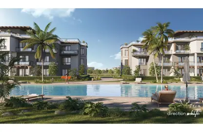 Chalet - 3 Bedrooms - 4 Bathrooms for sale in Direction White - Ras Al Hekma - North Coast