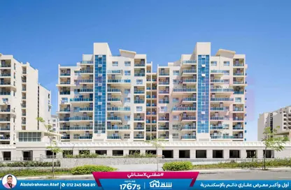 شقة - 2 غرف نوم - 3 حمامات للبيع في الداون تاون - مدينة العلمين الجديدة - العلمين - الساحل الشمالي