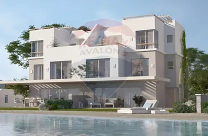Chalet - 2 Bedrooms - 2 Bathrooms for sale in Mountain View - Ras Al Hekma - North Coast
