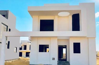 Twin House - 3 Bedrooms - 4 Bathrooms for sale in Lac ville - New Zayed City - Sheikh Zayed City - Giza
