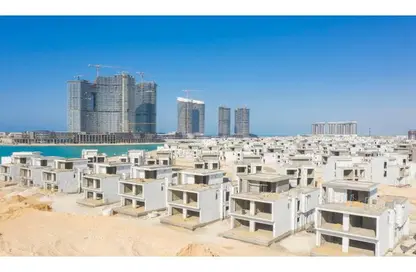 Twin House - 4 Bedrooms - 4 Bathrooms for sale in Mazarine - New Alamein City - Al Alamein - North Coast