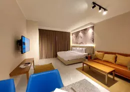 Apartment - 1 Bedroom - 1 Bathroom for rent in American University Housing District - 5th Settlement Compounds - The 5th Settlement - New Cairo City - Cairo