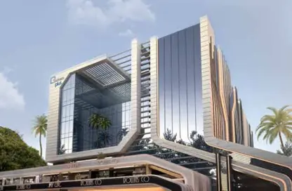 Office Space - Studio - 2 Bathrooms for rent in Business Plus - North Teseen St. - The 5th Settlement - New Cairo City - Cairo