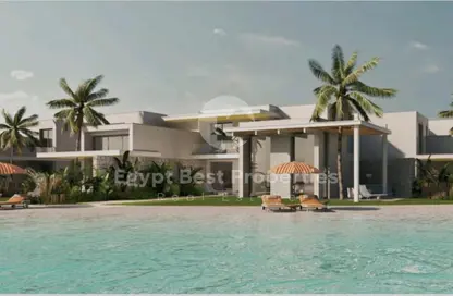 Chalet - 2 Bedrooms - 2 Bathrooms for sale in The Med - Ras Al Hekma - North Coast