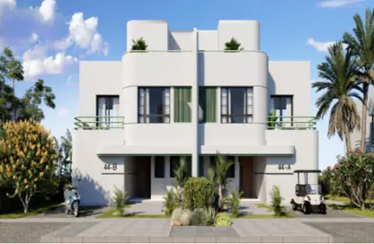 Twin House - 4 Bedrooms - 4 Bathrooms for sale in June - Ras Al Hekma - North Coast