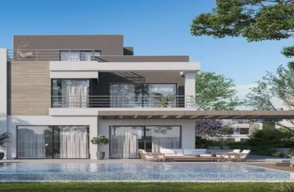 Villa - 6 Bedrooms - 7 Bathrooms for sale in Palm Hills New Cairo - 5th Settlement Compounds - The 5th Settlement - New Cairo City - Cairo