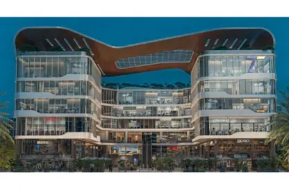 Office Space - Studio - 1 Bathroom for sale in Bank Center Street - South Teseen St. - The 5th Settlement - New Cairo City - Cairo