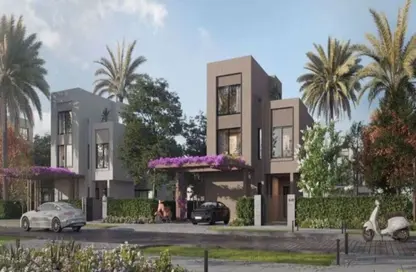 تاون هاوس - 3 غرف نوم - 4 حمامات للبيع في أو ويست - كمبوندات 6 أكتوبر - مدينة 6 أكتوبر - الجيزة