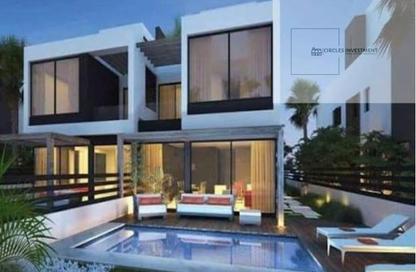 Twin House - 3 Bedrooms - 3 Bathrooms for sale in The Crown - Cairo Alexandria Desert Road - 6 October City - Giza