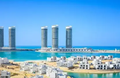 Villa - 4 Bedrooms - 4 Bathrooms for sale in Mazarine - New Alamein City - Al Alamein - North Coast