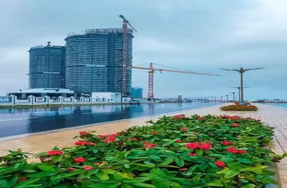 Hotel Apartment - 2 Bedrooms - 2 Bathrooms for sale in Beachfront Towers - New Alamein City - Al Alamein - North Coast