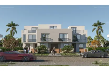 Twin House - 4 Bedrooms - 4 Bathrooms for sale in Key Of Greens - New Zayed City - Sheikh Zayed City - Giza