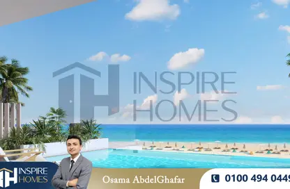 Chalet - 1 Bedroom - 1 Bathroom for sale in Seashore - Ras Al Hekma - North Coast