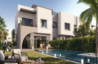 Townhouse - 4 Bedrooms - 4 Bathrooms for sale in O West - 6 October Compounds - 6 October City - Giza