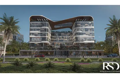 Office Space - Studio - 1 Bathroom for sale in Bank Center Street - South Teseen St. - The 5th Settlement - New Cairo City - Cairo