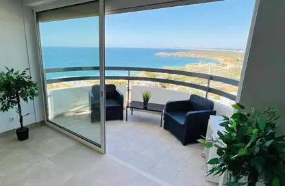 Chalet - 2 Bedrooms - 2 Bathrooms for sale in Lagoon - Al Alamein - North Coast