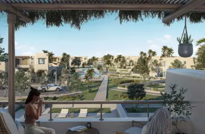 شاليه - 2 غرف نوم - 2 حمامات للبيع في هاسيندا ويست - راس الحكمة - الساحل الشمالي