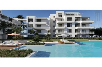 Chalet - 3 Bedrooms - 3 Bathrooms for sale in June - Ras Al Hekma - North Coast