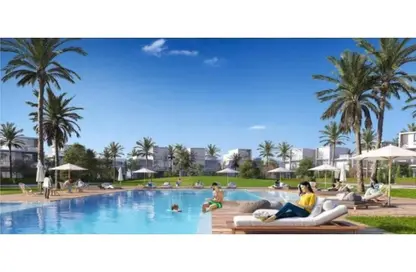 Chalet - 2 Bedrooms - 2 Bathrooms for sale in Mazarine - New Alamein City - Al Alamein - North Coast