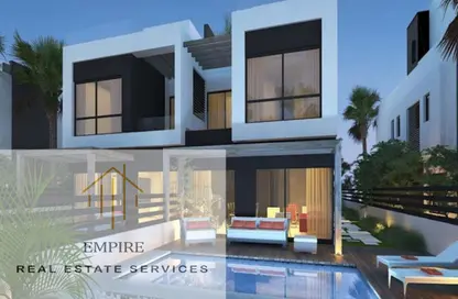 Villa - 4 Bedrooms - 3 Bathrooms for sale in Palm Hills New Cairo - 5th Settlement Compounds - The 5th Settlement - New Cairo City - Cairo