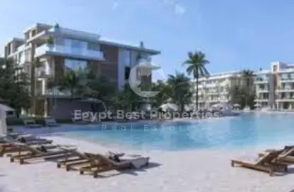 Chalet - 4 Bedrooms - 5 Bathrooms for sale in Azha North - Ras Al Hekma - North Coast