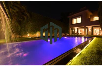 Villa - 4 Bedrooms - 5 Bathrooms for rent in Al Gezira St. - South Investors Area - New Cairo City - Cairo