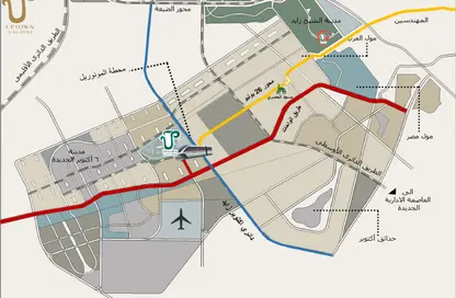 Apartment - 3 Bedrooms - 3 Bathrooms for sale in New Uptown October - New October City - 6 October City - Giza Apartment - 3 Bedrooms - 3 Bathrooms for sale in New Uptown October - New October City - 6 October City - Giza