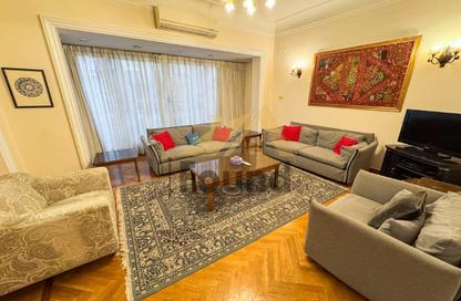 Apartment - 2 Bedrooms - 2 Bathrooms for rent in Mohamed Mazhar St. - Zamalek - Cairo