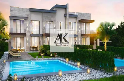 Villa - 4 Bedrooms - 5 Bathrooms for sale in Azzar - 5th Settlement Compounds - The 5th Settlement - New Cairo City - Cairo