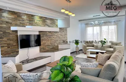 Apartment - 3 Bedrooms - 2 Bathrooms for rent in Street 200 - Degla - Hay El Maadi - Cairo